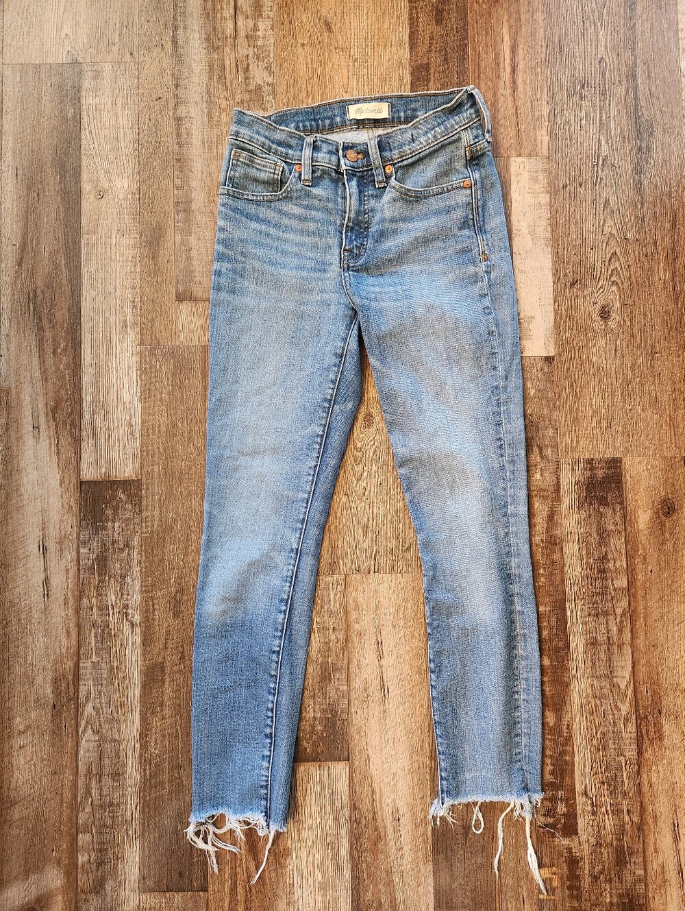 Madewell 9" High Rise Skinny Crop Jeans Size 26